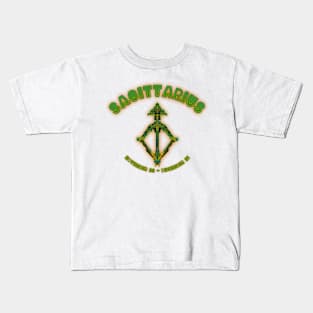 Sagittarius 4b Jade Kids T-Shirt